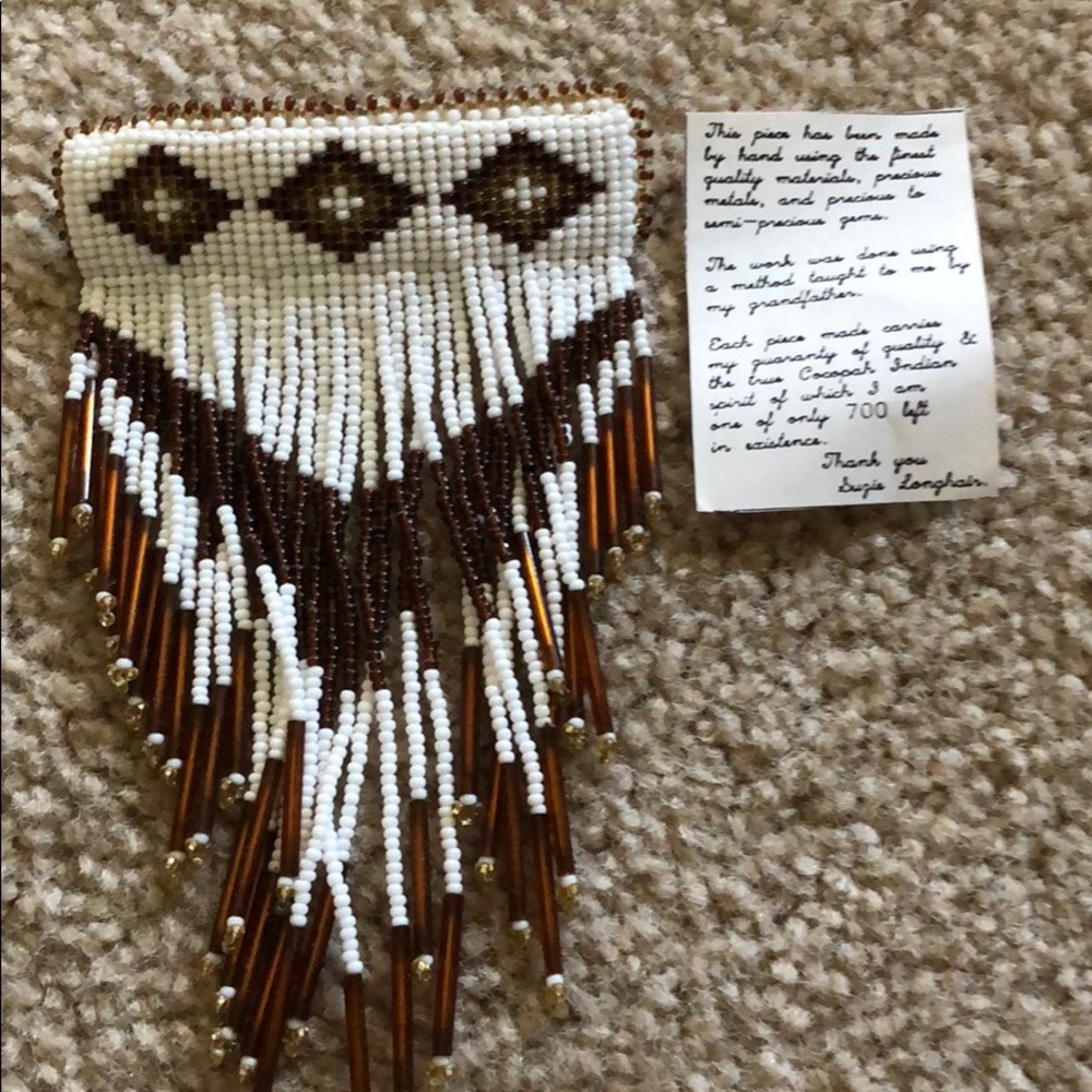Native American medium hair clip